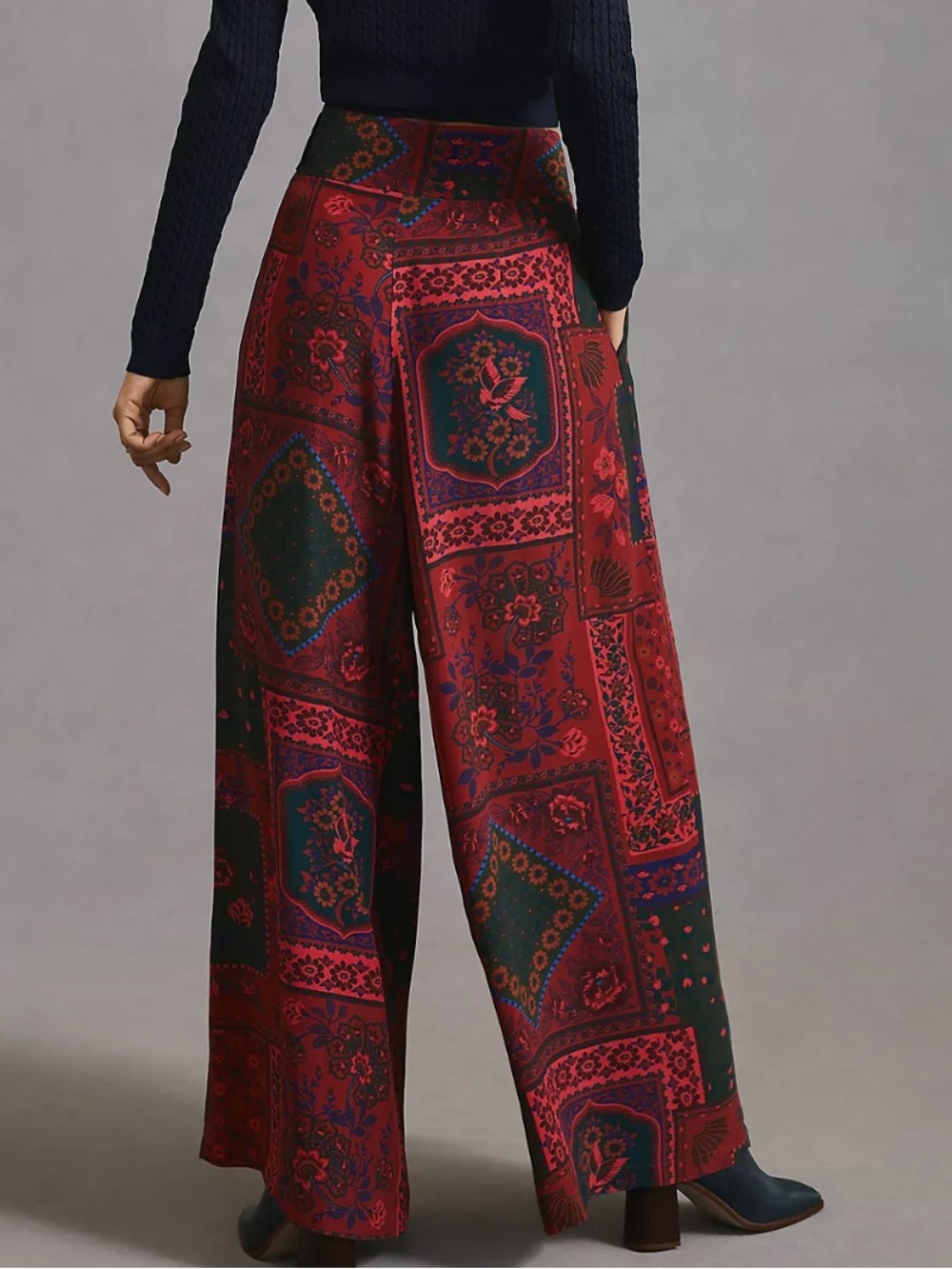 Farm Rio Wide-Leg Pants Small - Picture 3 of 12